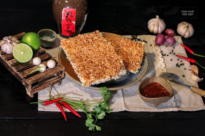 Cơm Cháy Chà Bông - Món Ăn Vặt Hấp Dẫn