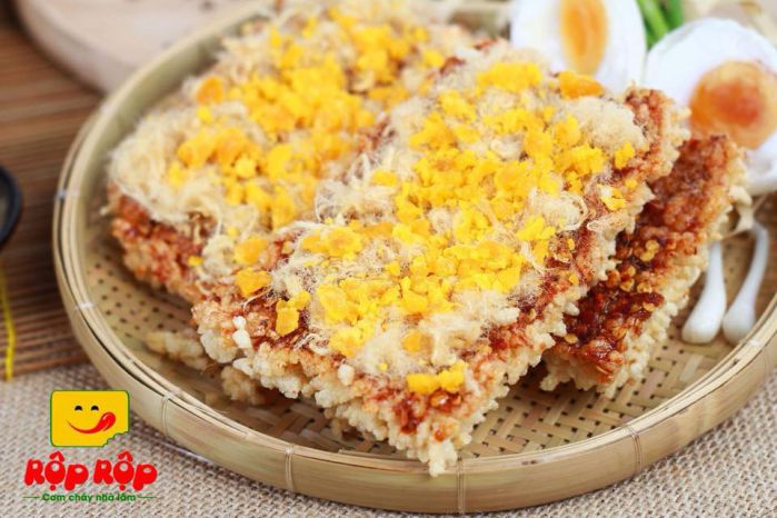Cơm Cháy Trứng Muối Rộp Rộp - Hương Vị Đặc Biệt