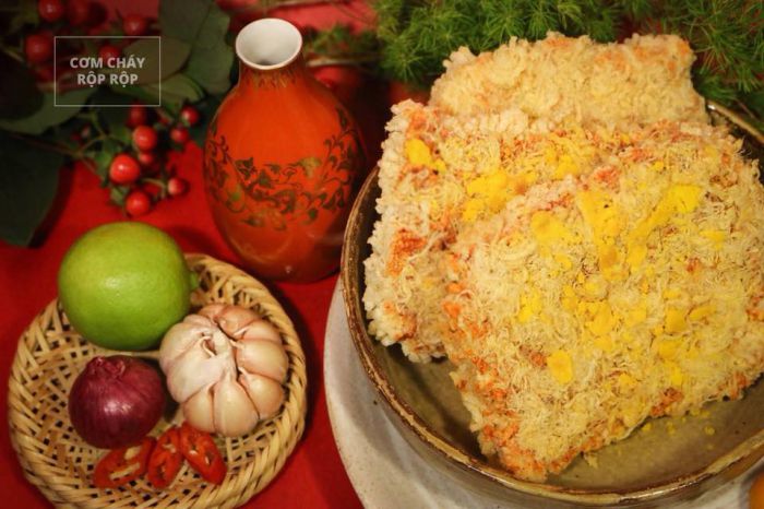 Cơm Cháy Chà Bông Rộp Rộp - Quà Biếu Tặng Cuối Năm Thơm Ngon