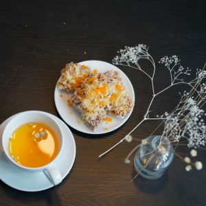 Cơm Cháy Gạo Lứt Trứng Muối